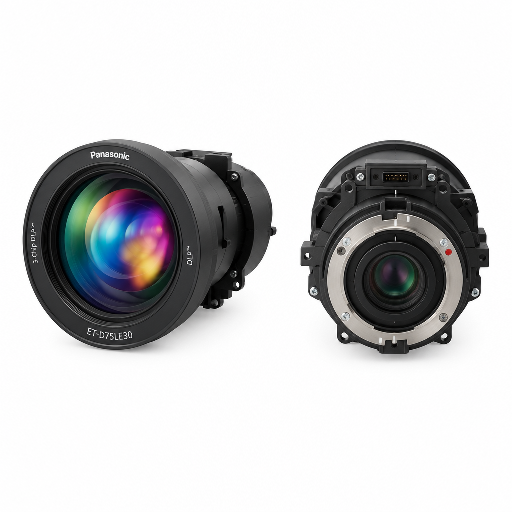 3-Chip DLP Optik Panasonic ET-D75LE30 2,4-4,7:1 # (°2.89.:5.5:1)
